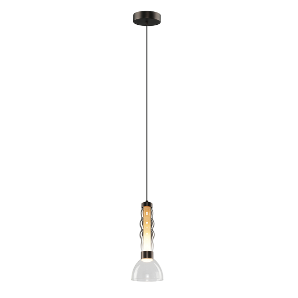 Lampa wisząca LUCCO smoked 13W ML1417 - Milagro