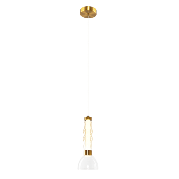 Lampa wisząca LUCCO amber 13W ML1418 - Milagro