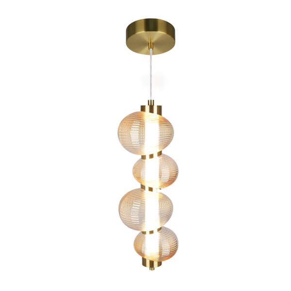 Lampa wisząca BOLLA GOLD 17W LED ML1422 - Milagro