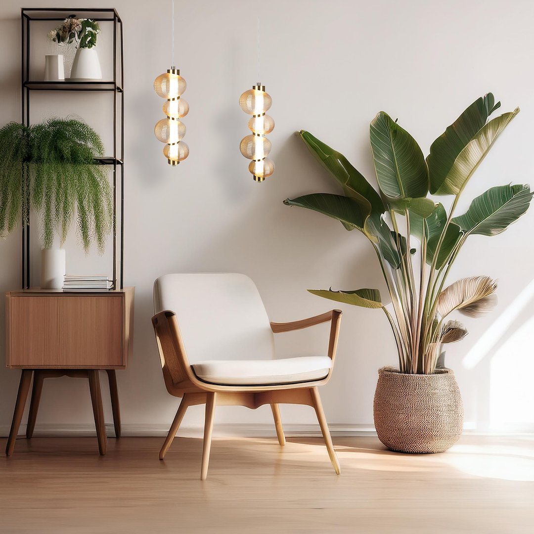 Lampa wisząca BOLLA GOLD 17W LED ML1422 - Milagro - obrazek 4