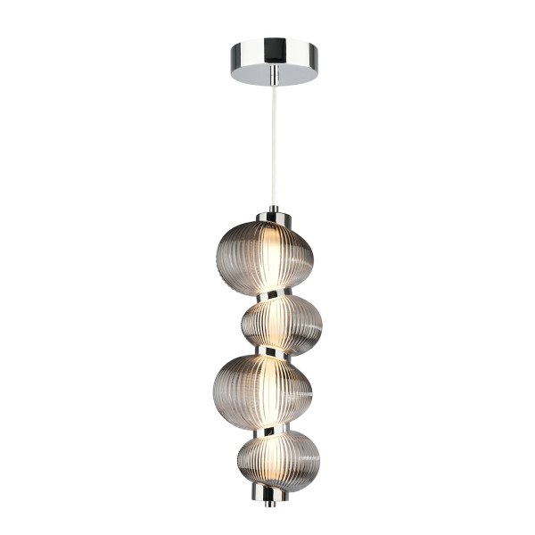 Lampa wisząca BOLLA SMOKED 17W LED ML1423 - Milagro