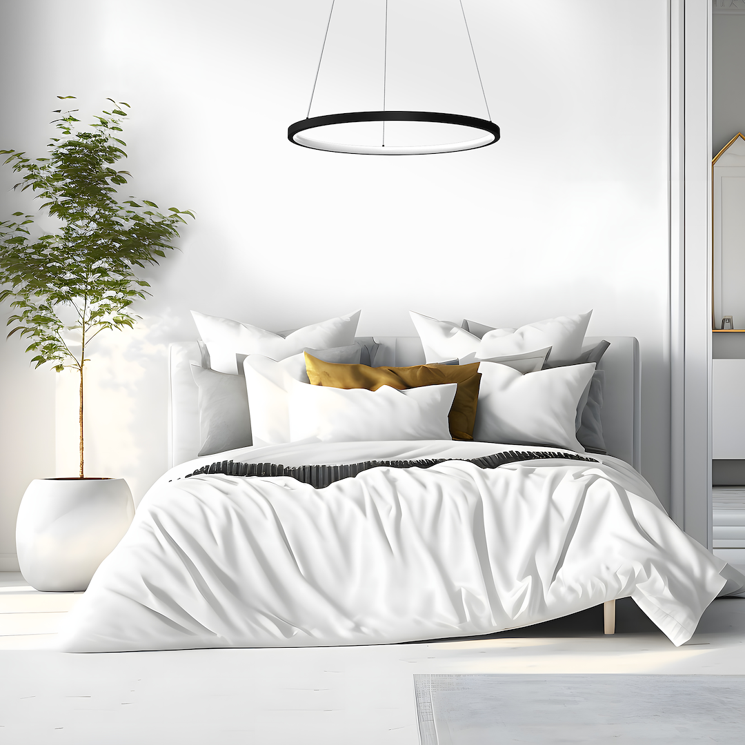 Lampa wisząca HOOP BLACK 27W LED ML1541 - Milagro - obrazek 5