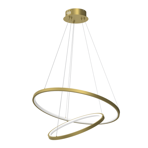 Lampa wisząca HOOP GOLD 51W LED ML1546 - Milagro