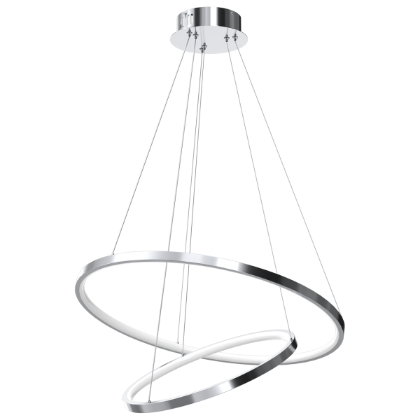 Lampa wisząca HOOP CHROME 51W LED ML1550 - Milagro