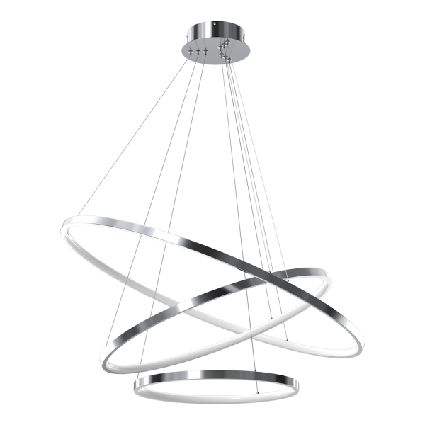 Lampa wisząca HOOP CHROME 93W LED ML1551 - Milagro