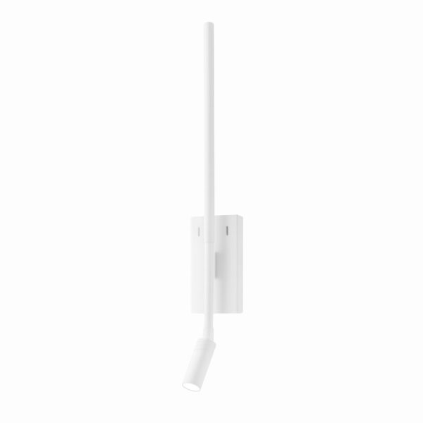 Kinkiet Torch Biały 6W+3W 4000K ML1567 - Milagro