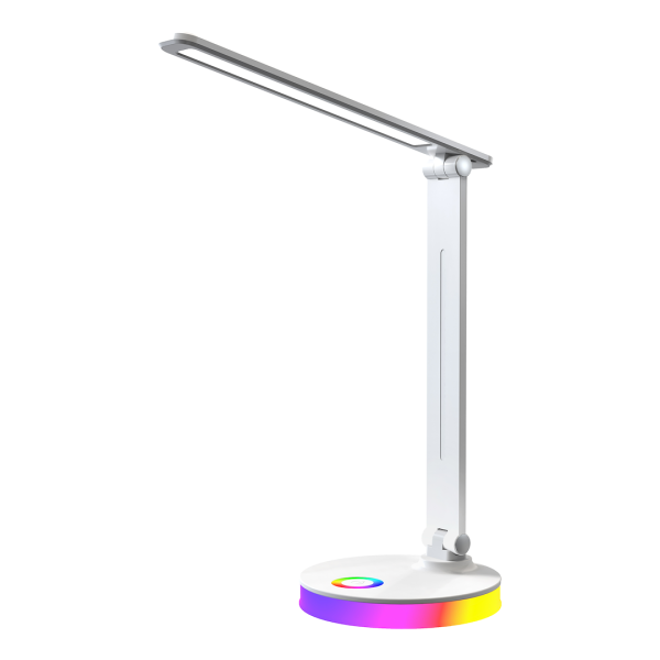 Lampka biurkowa Bruno White 5W LED RGB ML1629 - Milagro