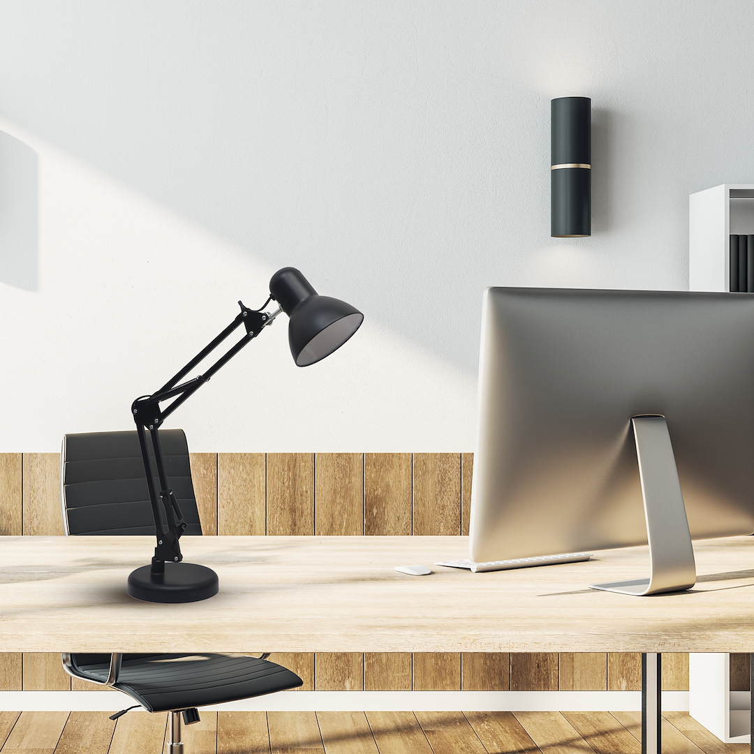 Lampka biurkowa NEXA Black 1xE27 ML1638 - Milagro - obrazek 4