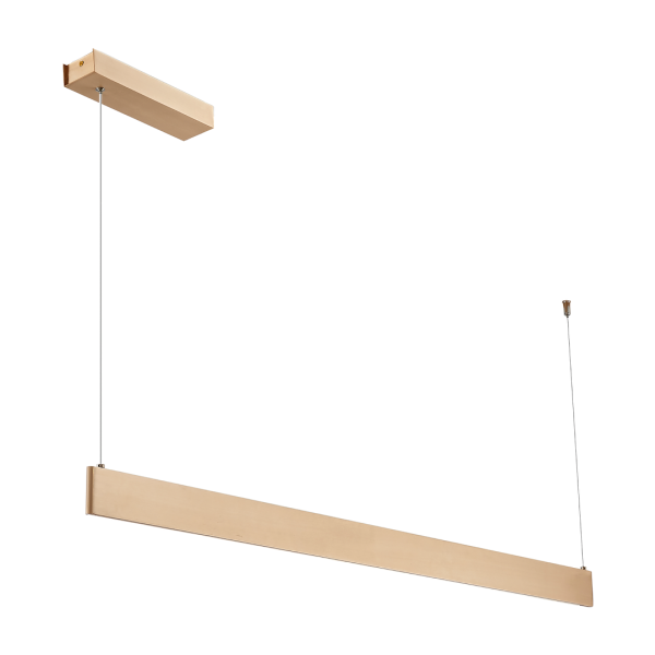 Lampa wisząca LINEA Gold 36W LED 3000K-4000K-5700K ML1785 - Milagro