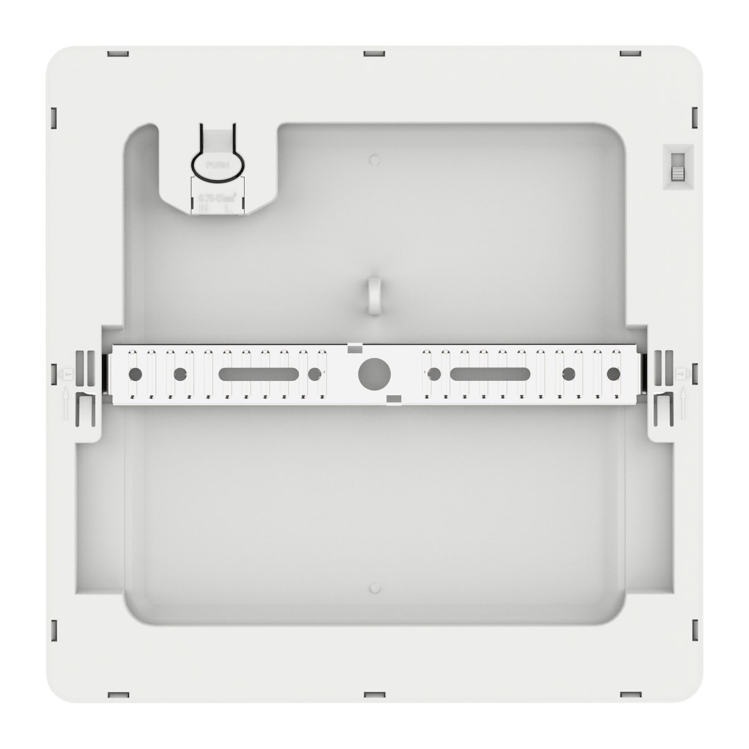 Plafon Evora Biały Square 12W 3CCT ML1792 - Milagro - obrazek 4