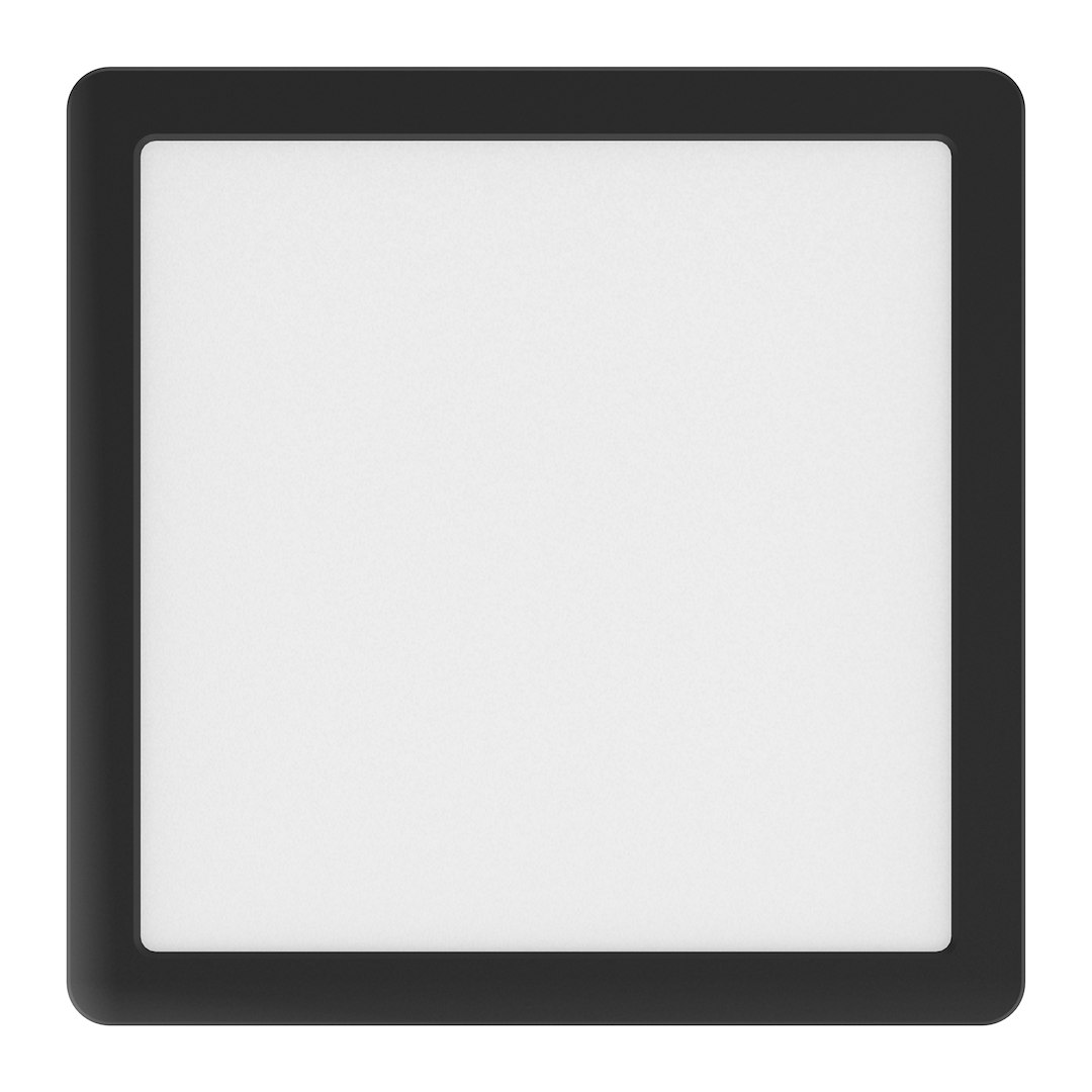 Plafon Evora Czarny Square 12W 3CCT ML1795 - Milagro - obrazek 2