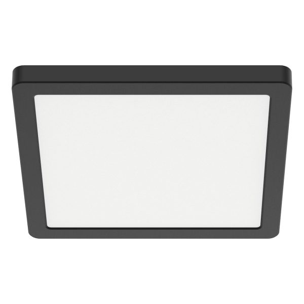 Plafon Evora Czarny Square 18W 3CCT ML1796 - Milagro