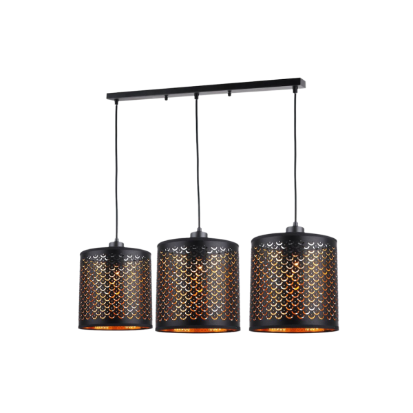 Lampa wisząca MORGAN 3xE27 ML1801 - Milagro