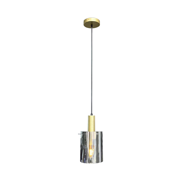 Lampa wisząca Arcadia Gold 1xE27 ML1816 - Milagro
