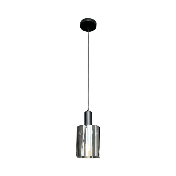 Lampa wisząca Arcadia Black 1xE27 ML1818 - Milagro