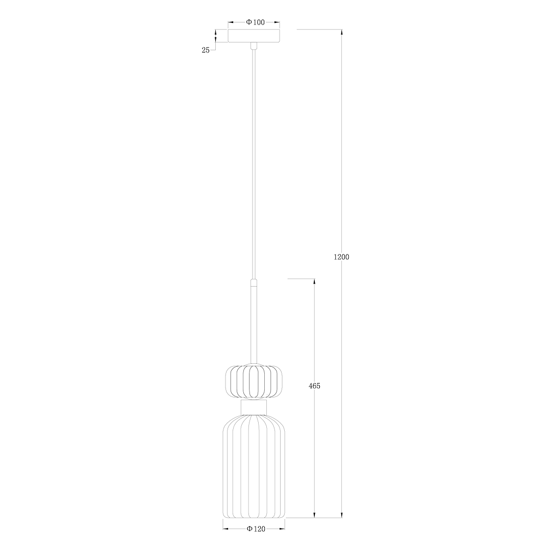 Lampa wisząca MOLLY GREEN 1xE14 ML1824 - Milagro - obrazek 6