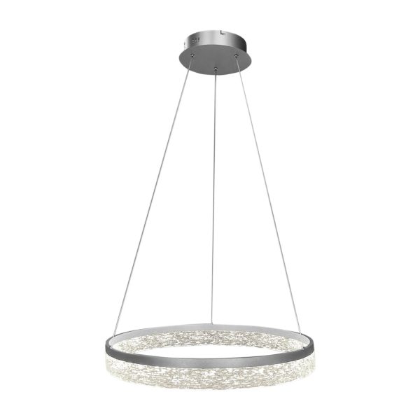 Lampa wisząca GALA SILVER 25W LED ML2242 - Milagro