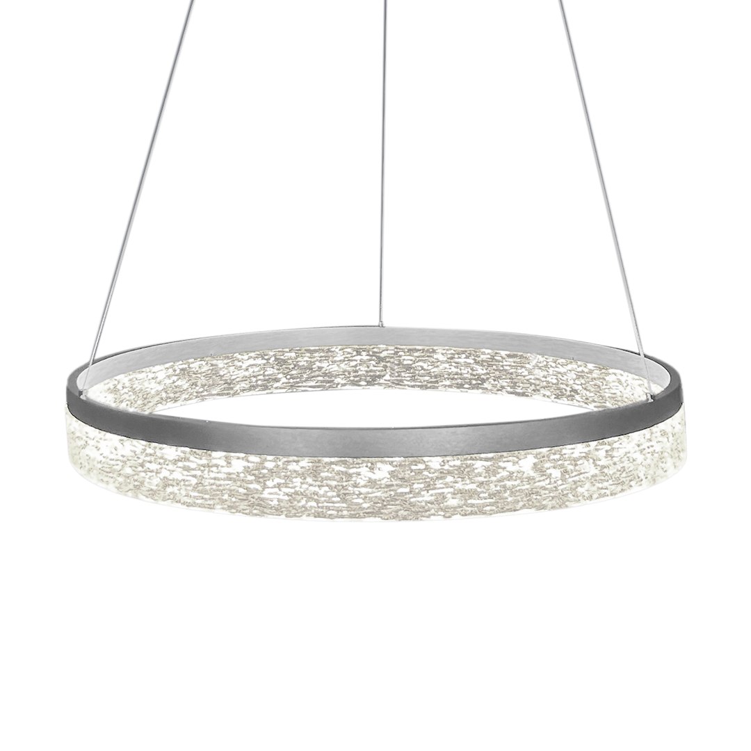 Lampa wisząca GALA SILVER 25W LED ML2242 - Milagro - obrazek 2