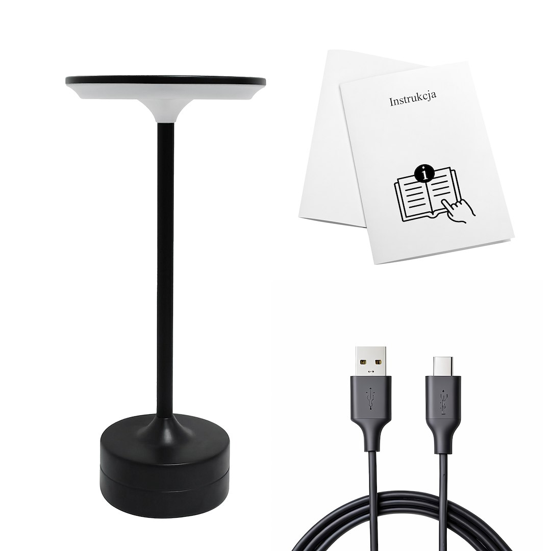 Lampka nocna TAVOLO Black ML2269 - Milagro - obrazek 5