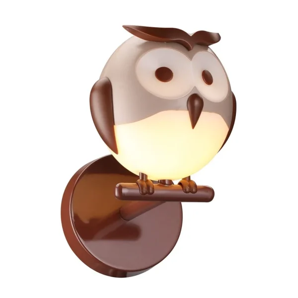 Kinkiet dziecięcy SOWA OWL 1XG9 LED ML245 Milagro