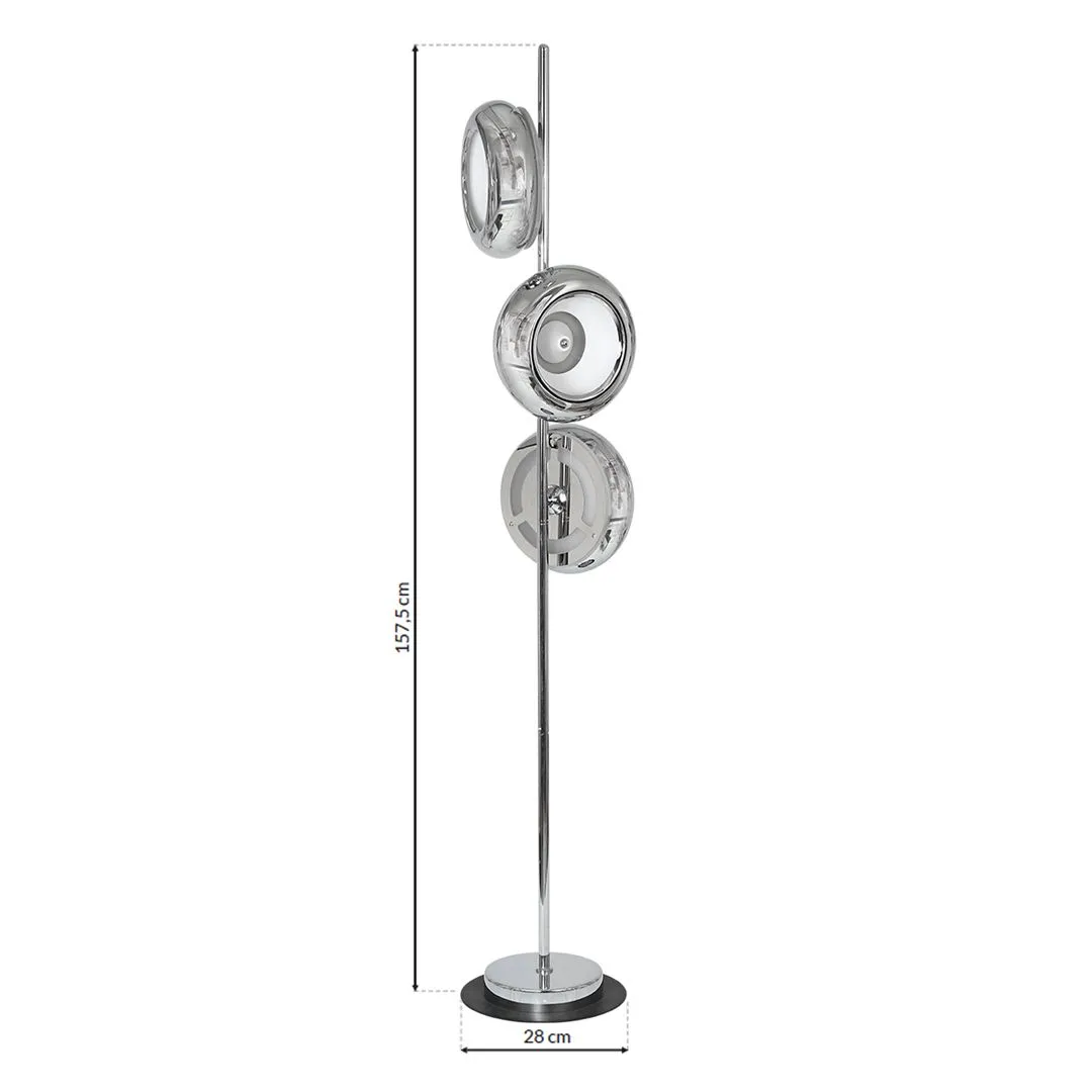 Lampa stojąca MERCURIO designerska ML333 Milagro - obrazek 9