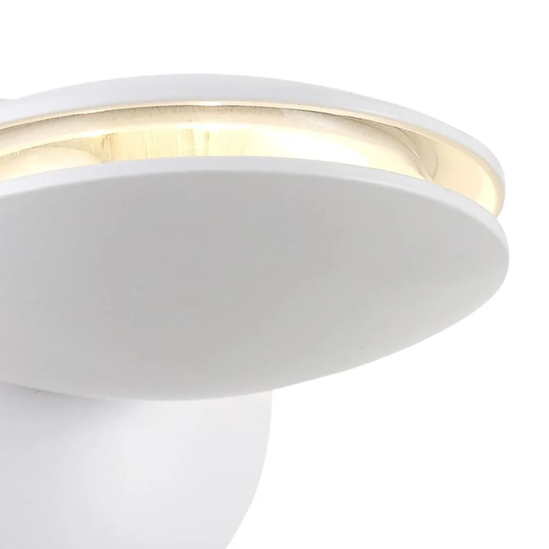 Lampa ścienna biała 360° 6W LED ML3731 - Milagro - obrazek 2