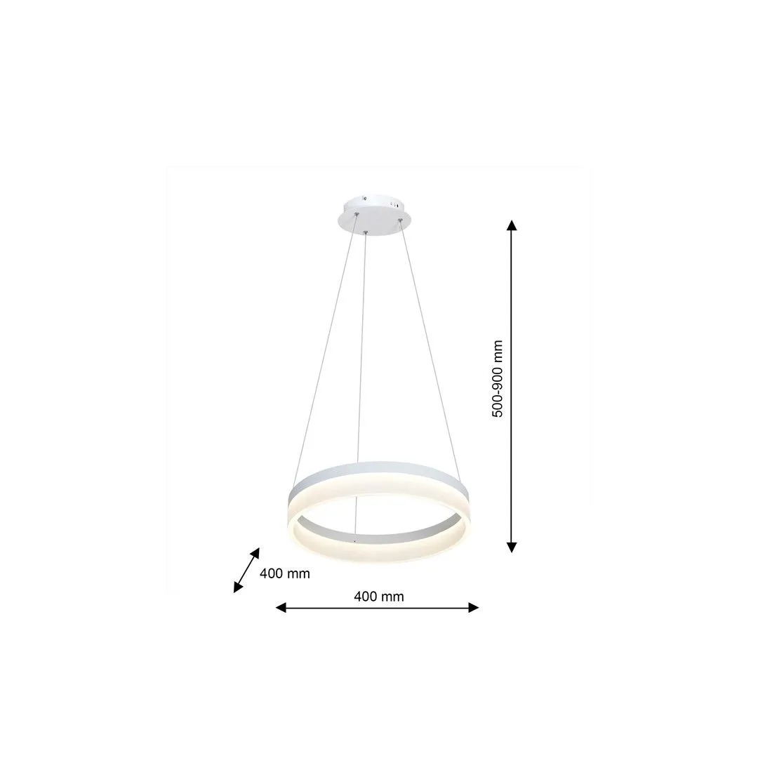 Lampa wisząca RING okręgi LED ML405 Milagro - obrazek 6