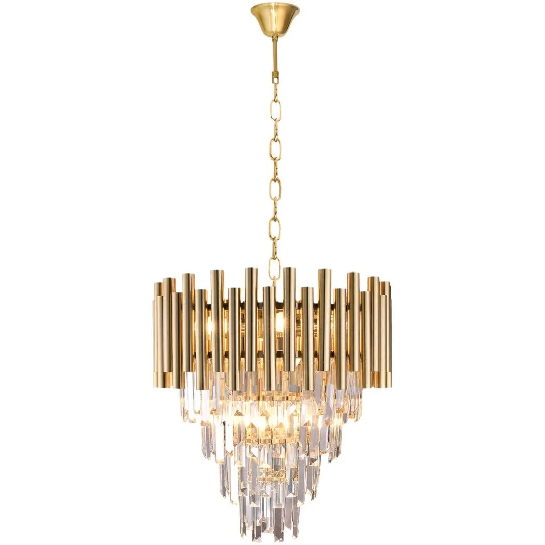 Lampa kryształowa wisząca Madison ML5992 - Milagro - obrazek 2