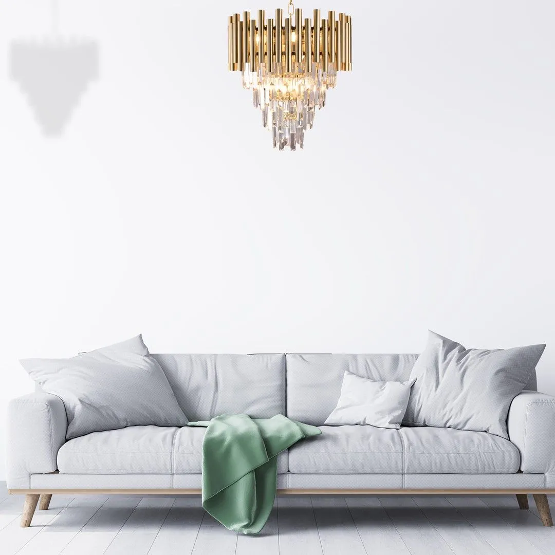 Lampa kryształowa wisząca Madison ML5992 - Milagro - obrazek 7