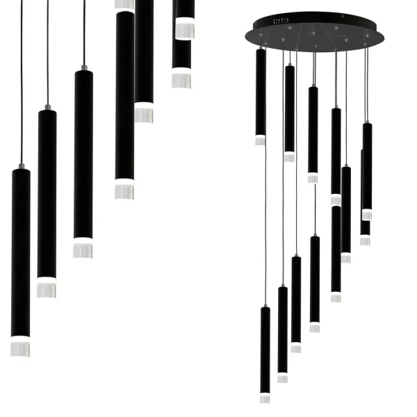 Lampa wisząca nowoczesna Carbon ML6161 - Milagro