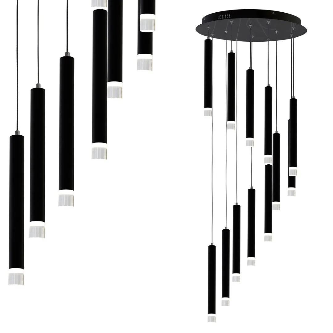 Lampa wisząca nowoczesna Carbon ML6161 - Milagro