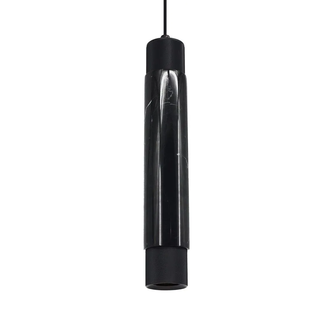 Lampa wisząca nowoczesna MARBLE czarna ML6339 - Milagro - obrazek 4
