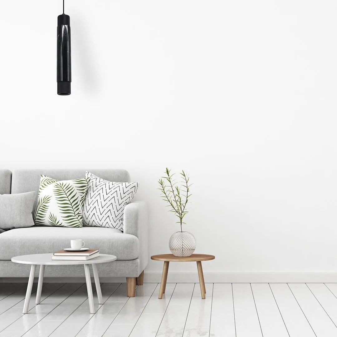 Lampa wisząca nowoczesna MARBLE czarna ML6339 - Milagro - obrazek 6