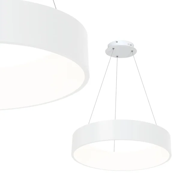 Lampa wisząca abażur Ohio ML6357 - Milagro