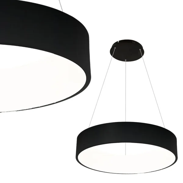 Lampa wisząca abażur Ohio ML6358 - Milagro