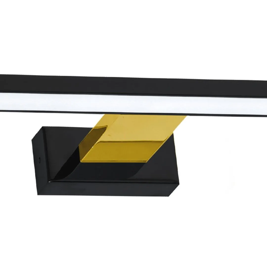 Kinkiet SHINE BLACK-GOLD 60cm 13,8W LED ML7885- Milagro - obrazek 2
