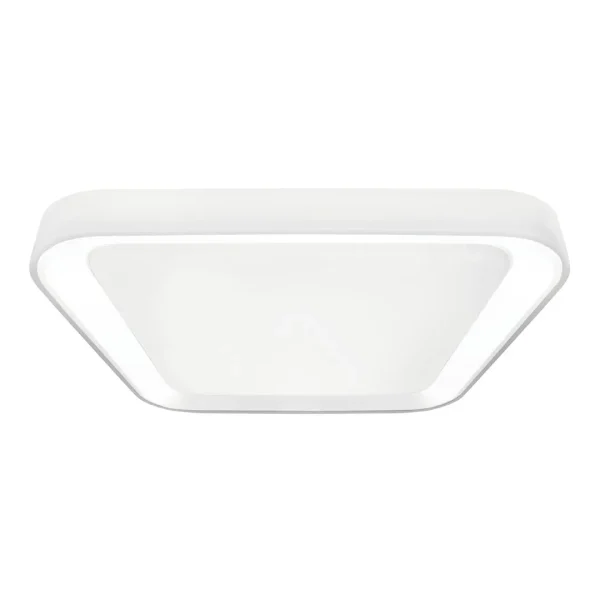 Plafon nowoczesny Lampa na pilota QUADRO WHITE 38W ML7928- Milagro