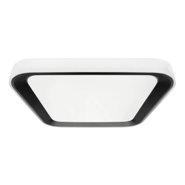 Plafon nowoczesny Lampa na pilota QUADRO BLACK 38W ML7929- Milagro