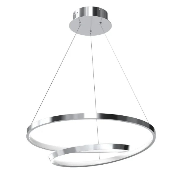 Lampa wisząca RING LUCERO CHROME 48W LED ML7949- Milagro