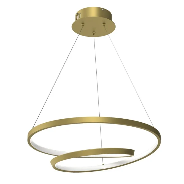 Lampa wisząca RING LUCERO GOLD 48W LED ML7950- Milagro