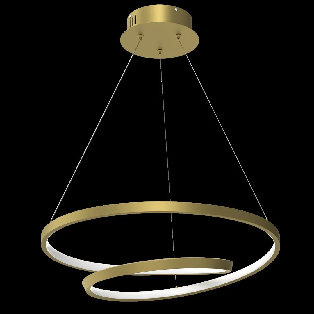 Lampa wisząca RING LUCERO GOLD 48W LED ML7950- Milagro - obrazek 8