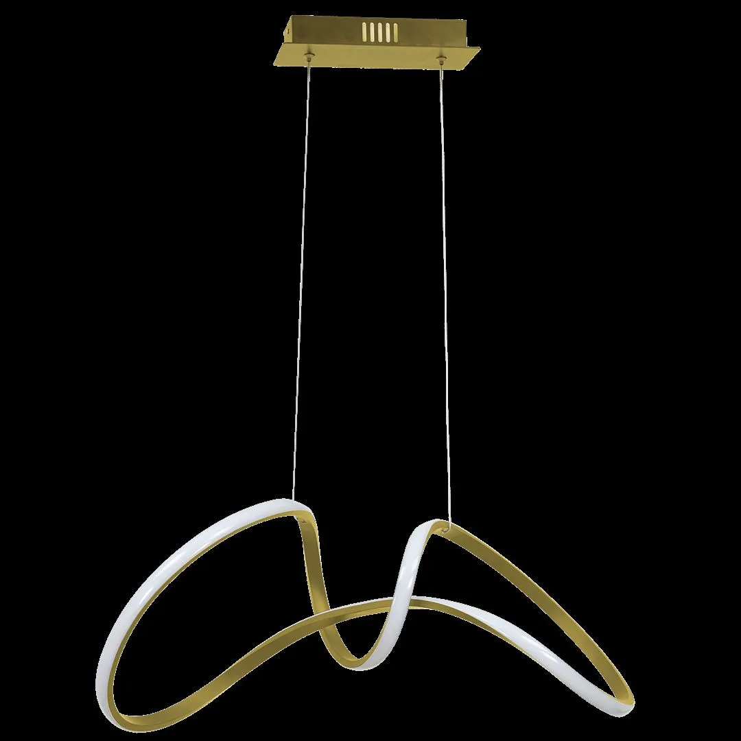 Lampa wisząca RING TESORO GOLD 48W LED ML7953- Milagro - obrazek 6