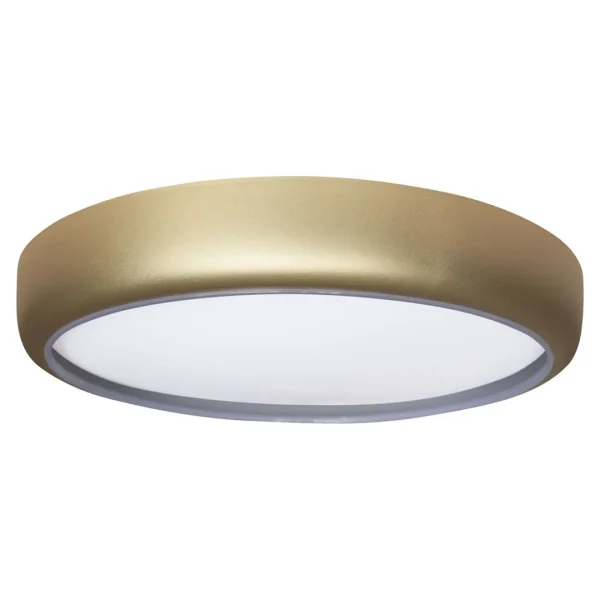 Plafon klasyczny Lampa na pilota złoty GEA GOLD 36W LED Ø390 mm ML8132- Milagro