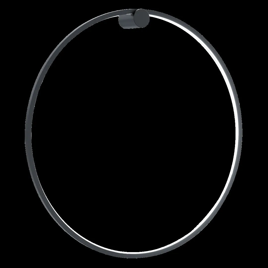 Kinkiet łazienkowy Saturno Black 46W LED ML8852 - Milagro - obrazek 5