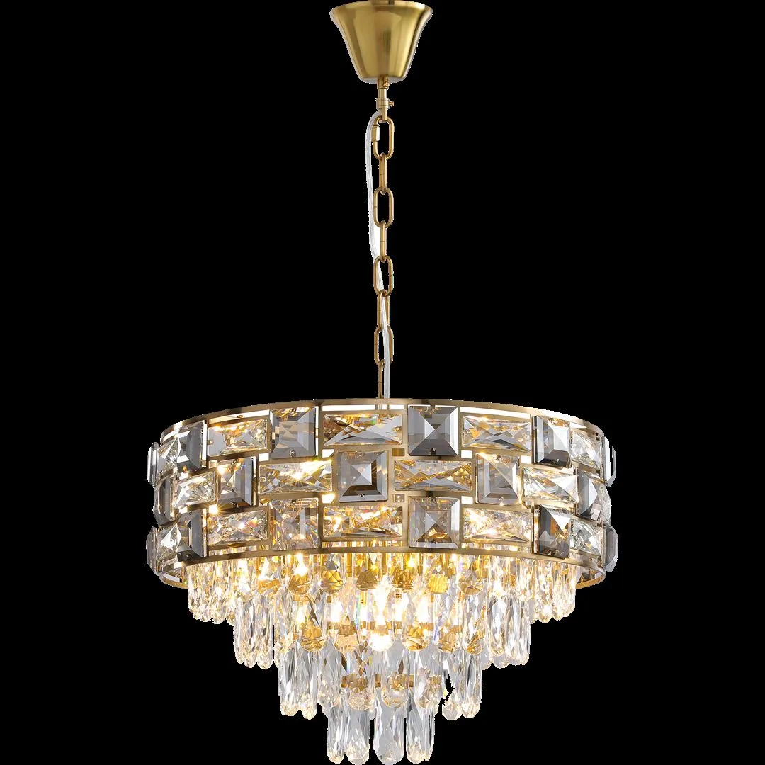 Żyrandol kryształ LUXURIA 9xE14 ML8895 - Milagro - obrazek 6