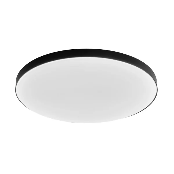 Plafon klasyczny Slimi 18W 4000K Czarny ML9088 - Milagro