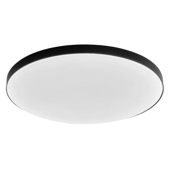 Plafon klasyczny Slimi 24W 4000K Czarny ML9089 - Milagro