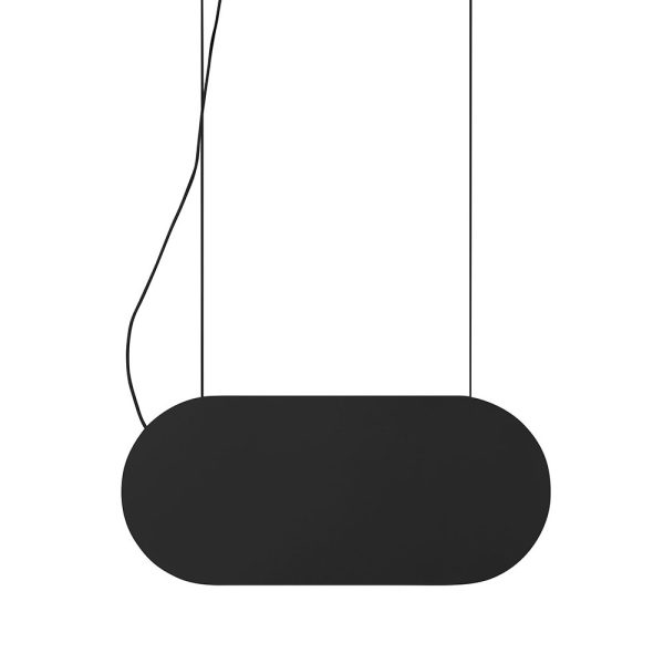 Lampa wisząca designerska minimalistyczna MALUMI czarna MLA622P2 - Ummo Lighting