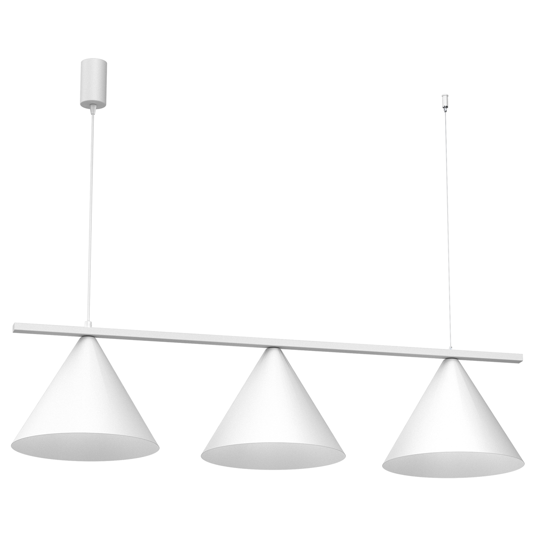 Lampa wisząca CAPITAL BIAŁY 3XGX52 MLP0939 - Milagro