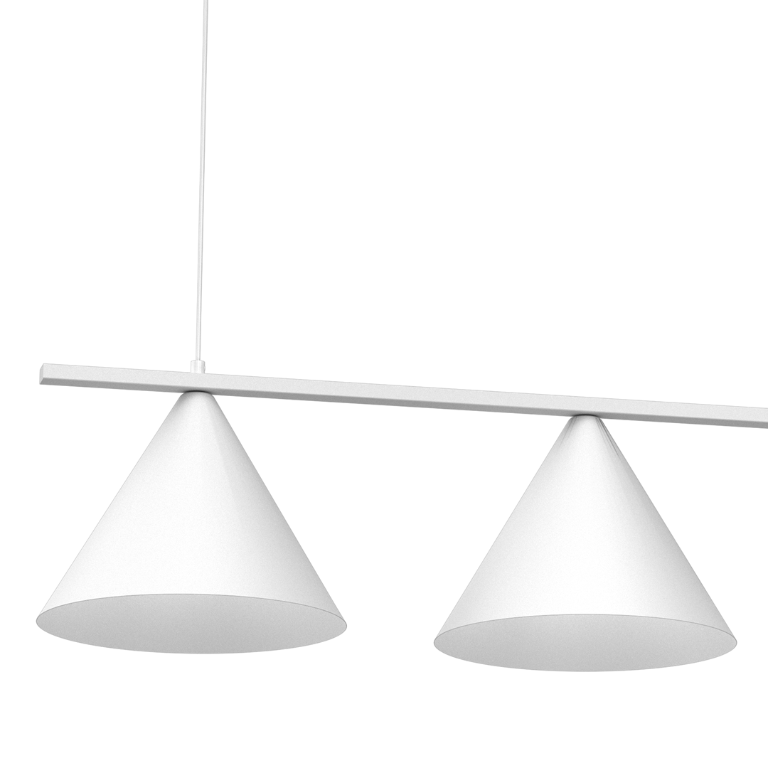 Lampa wisząca CAPITAL BIAŁY 3XGX52 MLP0939 - Milagro - obrazek 2
